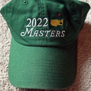2022 Masters Green Embroidered Golf Cap